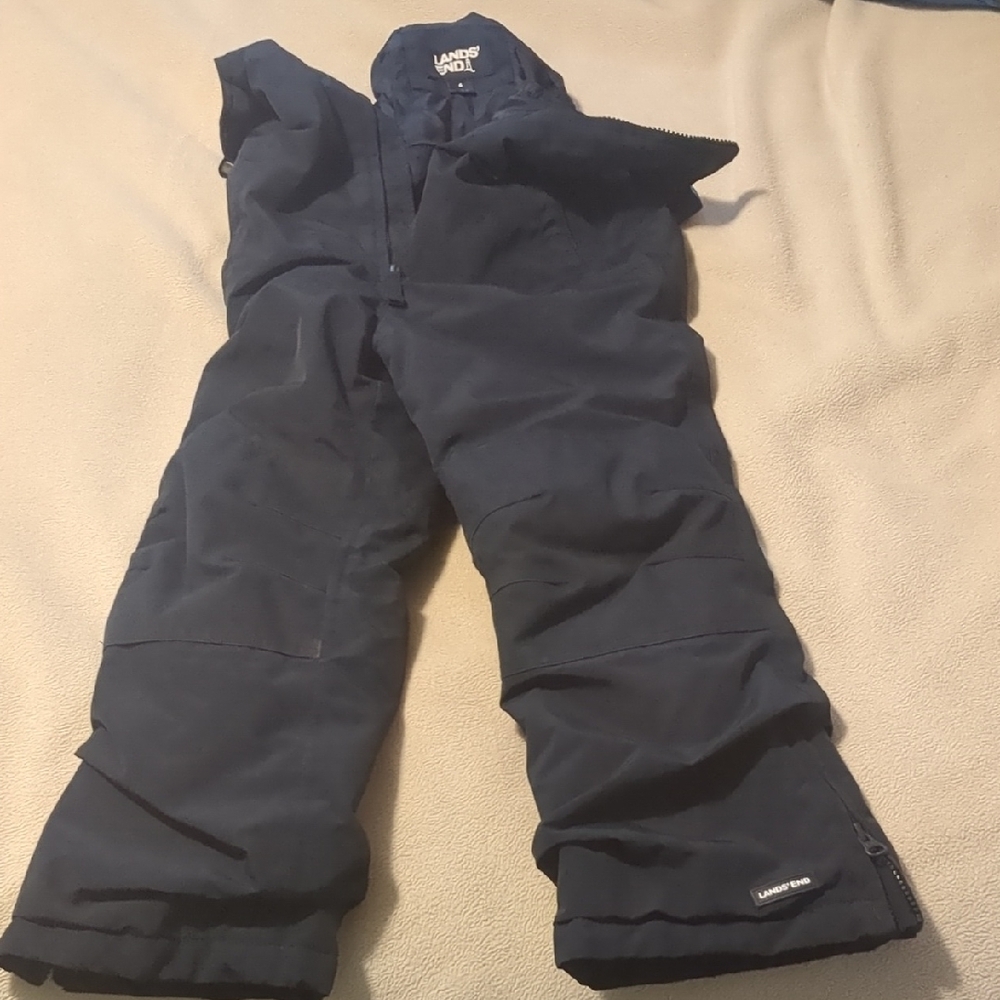 Lands' End Kids Navy Snow Pants